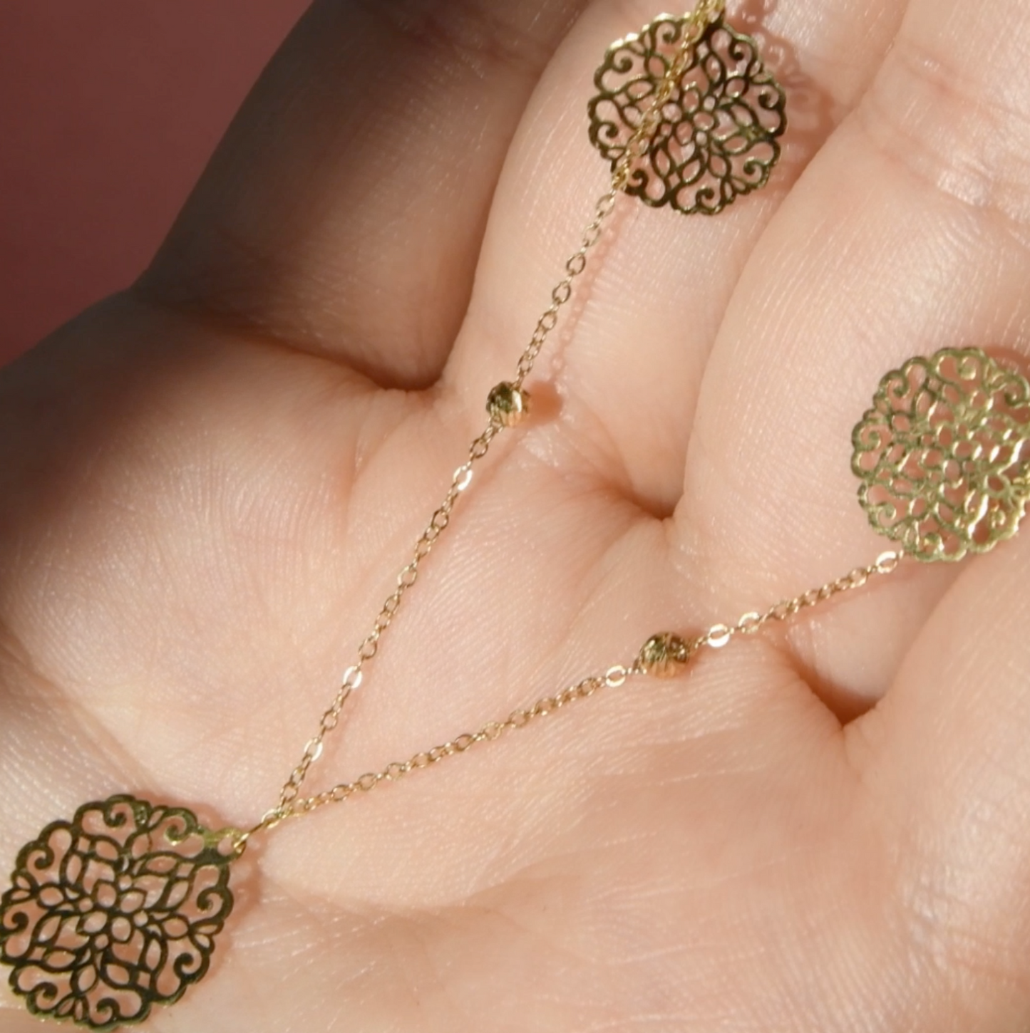 Collier Mandala en Or 18K - 2023 Collection