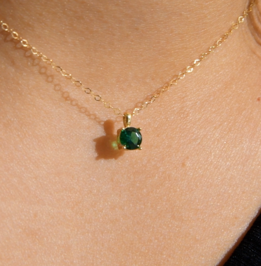 Collier Grande Goutte en Or 18k