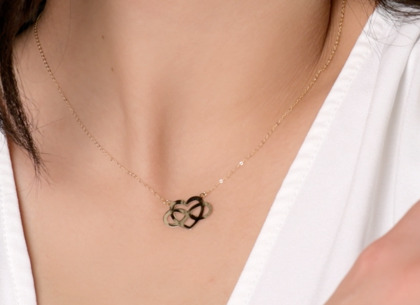 Collier Amour Infini en Or 18k